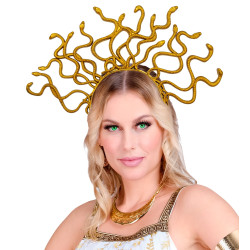 Čelenka s medúzami, zlatá